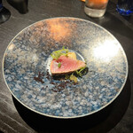 イル ネッビオ - ピアット ペッシュには谷口シェフの故郷島根県浜田産の鮮魚が使われています。