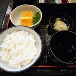 Yuukian - 蕎麦の実ご飯がついています