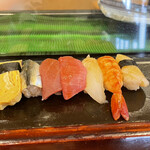 三郎寿司 - +玉子、シンコ、ホタテ