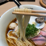 入鹿TOKYO 六本木 - 細麺ストレート。