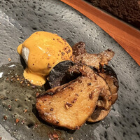 FORNO - ポルチーニ茸と田中農場さんの卵を使ったプレート