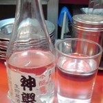 丸吉飯店 - 日本酒冷酒 ７００円(税込)(2013年6月28日撮影)