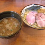 麺屋 清水 - 「つけ麺（鶏豚）中盛り＝３１０ｇ」　８００円