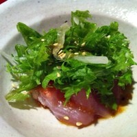 徳うち山 - 金目鯛のサラダ