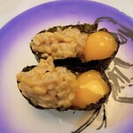 回転寿司すノ家 - うずら納豆