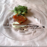 かみくら - 冷菜：ラタトゥイユのテリーヌ