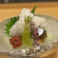 三友居 高輪店 - ハモの刺し身