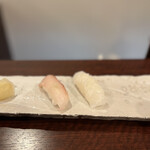 Sushi Dainingu Shou - タコ、カンパチ