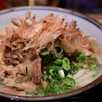 香川 一福 - 肉うどん(冷│小)@税込750円