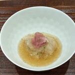 Asakusa Nagami - 生ハム仕立ての胡桃豆腐