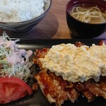 Oa shisu - チキン南蛮定食900円