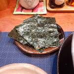 らーめん梶原 - 海苔