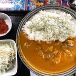 かき小屋 小江戸 - 牡蛎カレーセット