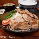 Tonkatsu Washoku Tonka Hyakumangoku - ロース生姜焼き