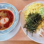 丸源ラーメン - 旨辛　肉つけ麺