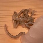 鮨処 つく田 - アラの皮　ぷるんぷるん