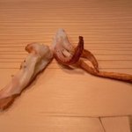 鮨処 つく田 - 炙りスルメイカ2