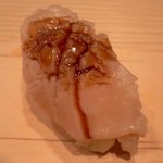 鮨処 つく田 - 漬込みホタテ