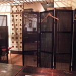 まな板の上の旬　ぽぽぽん - 今回は入口近くの掘りごたつの席でした