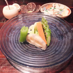 まな板の上の旬　ぽぽぽん - だし香る朝倉冷菜盛り