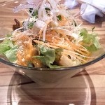 に、してはドレッシングタップリ過ぎですね。