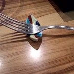 Bacci - 箸置きはあるけど、、、フォークはどこに置くの？？？という事で箸置きに置いてみました。