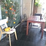 Bacci - テラス席がありました。