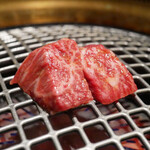 大東園 - ☆角ハラミ肉厚でジューシー(●＾o＾●)☆