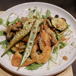 波へい - エビのオイマヨ炒め