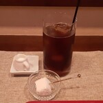 ビストロ デ トロワ - ドリンクにマシュマロがついてた