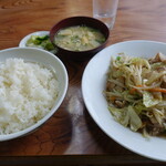 いさ勝 - スタミナ炒め定食