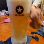 183509475 - 霜がついて、キンッキンに冷えたジョッキに注がれた生ビール♥