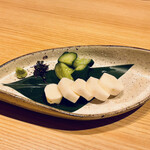 Ginza Amakusa - 長芋ときゅうりの浅漬け