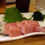 うどん処 おはな - インドマグロトロ刺