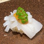寿司つばさ - 寿司つばさ(烏賊)