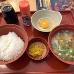 ジョイフル - 豚汁定食（504円）