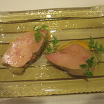 イタリアンレストラン Zucca - フレッシュフォアグラの一皿