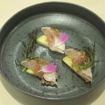 イタリアンレストラン Zucca - 炙ったカマスのカルパッチョ