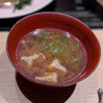 Katsuプリポー - 赤出汁の豚汁