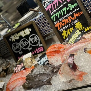 自分で選ぶお魚をお好きな調理方法で！