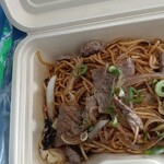 ベスト電器スタジアム - 肉焼きそば！