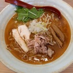 焼きあご塩らー麺 たかはし - 焼きあご塩らー麺（大盛り）