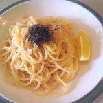 シロクマ食堂 - めんたいこスパゲティ　９００円