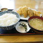 Aza miya - ミックスフライ定食