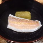 日本料理FUJI - ◎秋茄子と糸より鯛の炊き合わせ