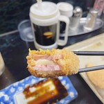 フライの店 ひのでや - ハムチーズ