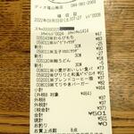 ディオ - レシート (2022.09.03)