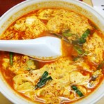 からふく麺 - ２０辛　玉子W