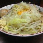 2013/04/13  小　汁なし　味付玉子　ヤサイ　ニンニク！　