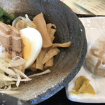 筑波東急ゴルフクラブレストラン - 魚介濃厚つけ麺➰焼売
